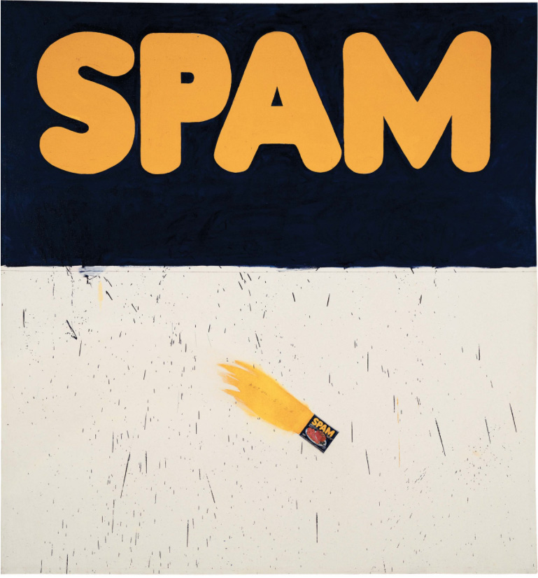 Ed Ruscha Spam
