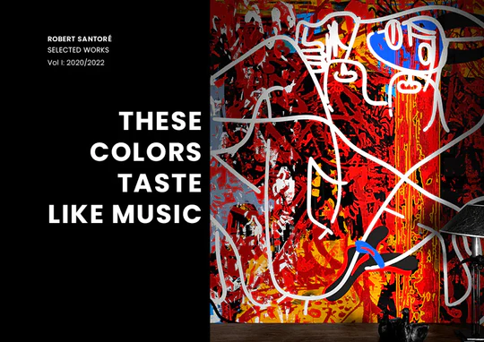 RBS2022Catalogueextended_1800x1800_f1d07d2d-6a7c-44cf-b57c-c74670f18bd2_540x Robert Santoré THESE COLORS TASTE LIKE MUSIC