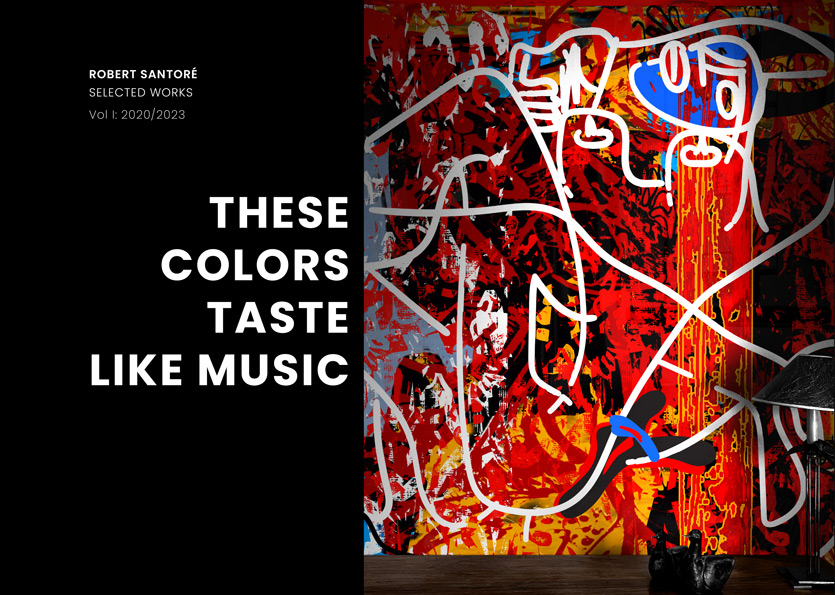 book2 Robert Santoré THESE COLORS TASTE LIKE MUSIC