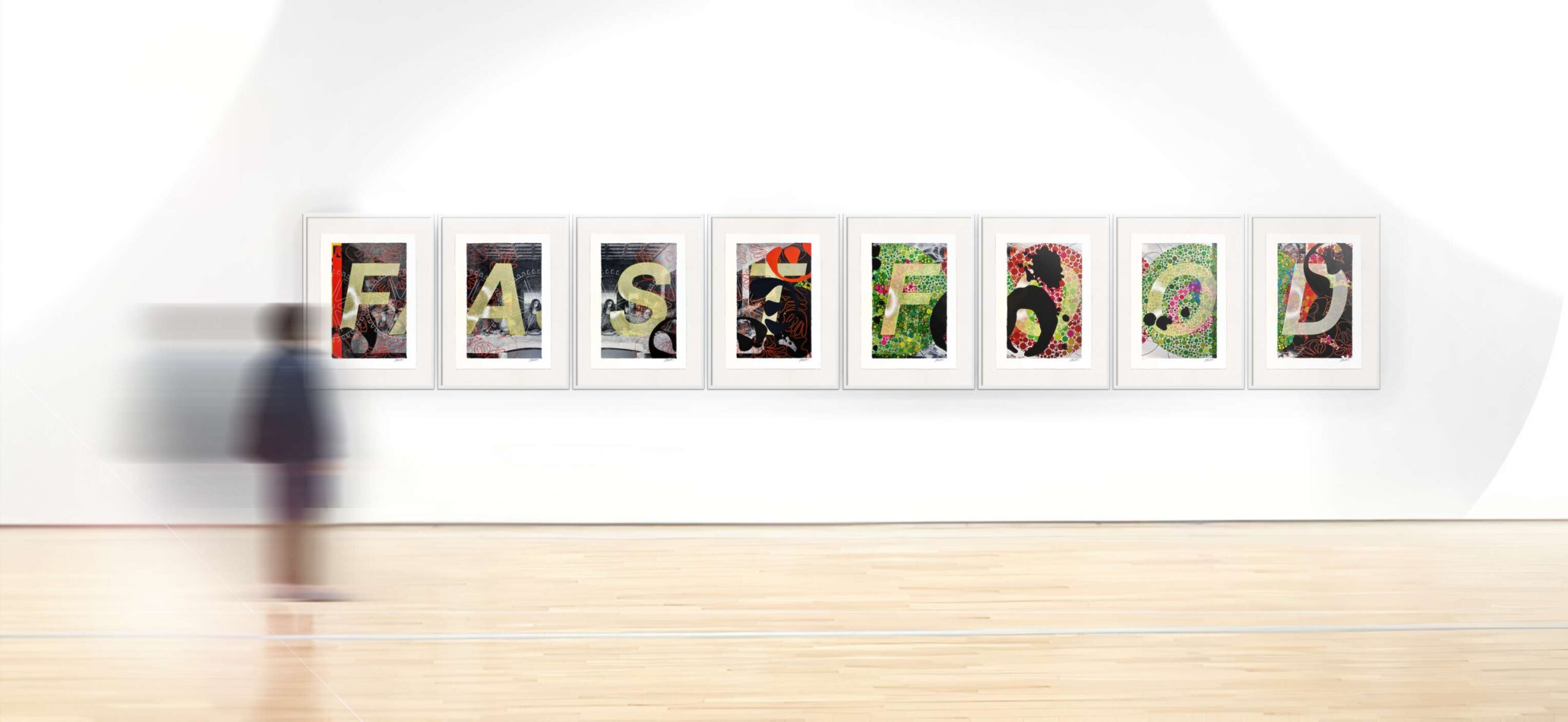 FF-in-Gallery Robert Santoré<br />
Framed