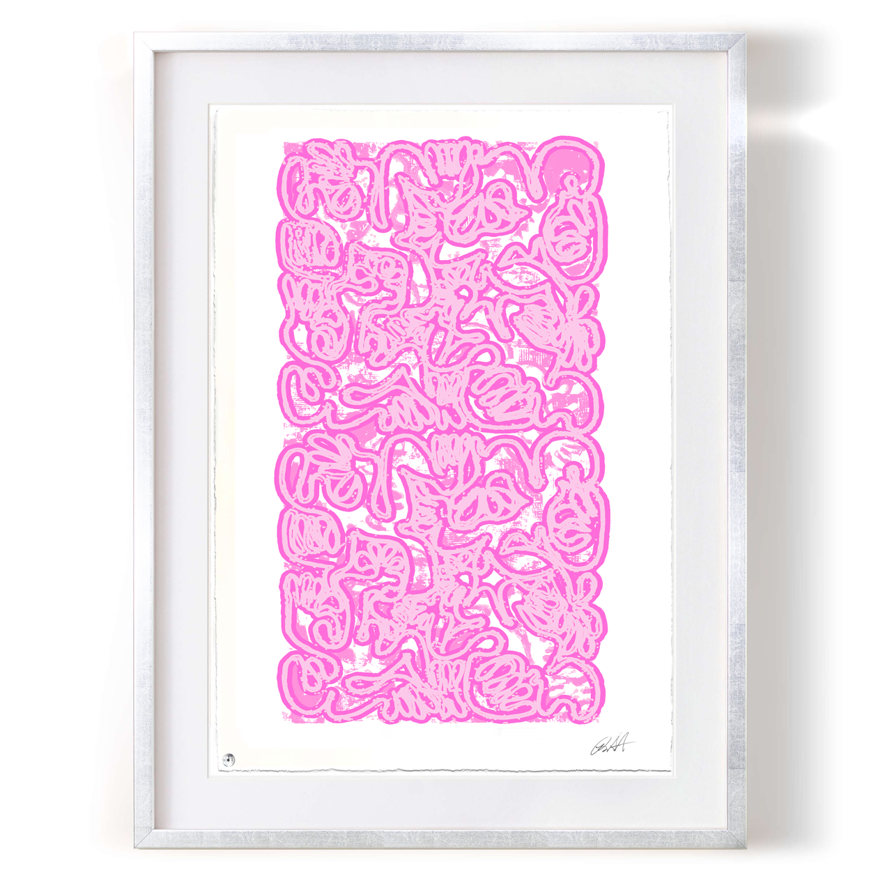 Robert Santoré “PAN AM Paper: 22 x 30in (55.88 x 76.2cm) Framed: 30 x 38in (76.2 x 96.52cm)Silkscreen, high gloss enamel on 100% cotton rag w/NFC chip