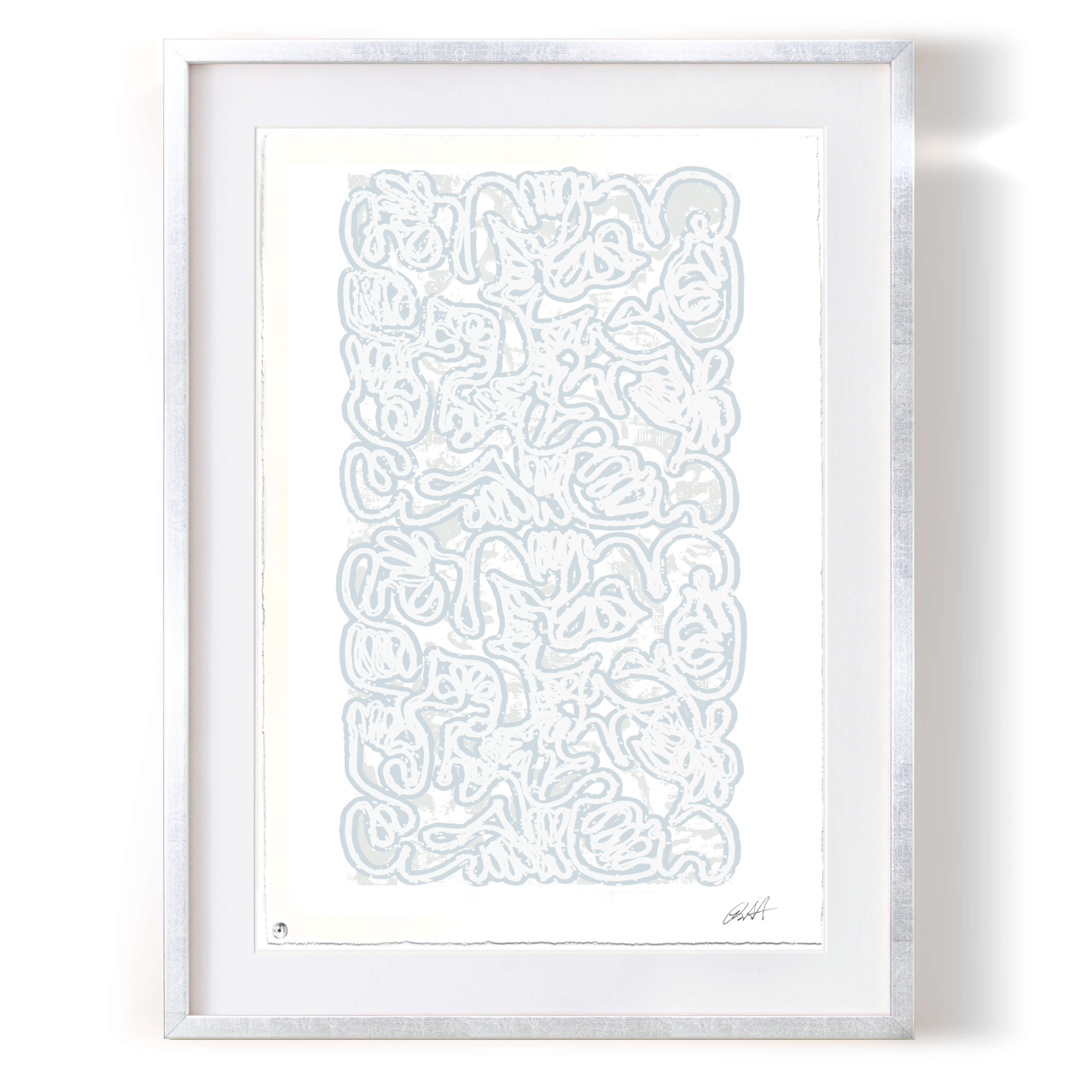 Robert Santoré “PAN AM Paper: 22 x 30in (55.88 x 76.2cm) Framed: 30 x 38in (76.2 x 96.52cm)Silkscreen, high gloss enamel on 100% cotton rag w/NFC chip