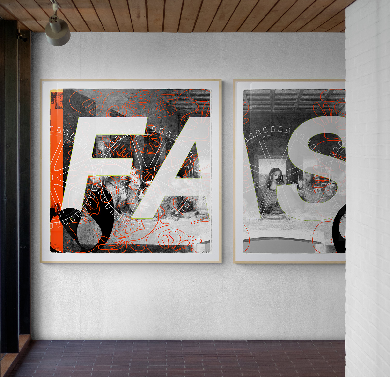 fast2 Robert Santoré<br />
FAST FOOD 42 x 42